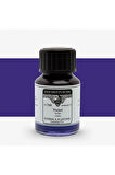 Rohrer&Klingner Kaligrafi mürekkebi Zeichentusche 29-airbrush-fırça-divit-sulu boya 50ml-740-violet