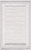 Artemis Halı Romantik 02434B Gri Mavi Çizgi Desenli Halı