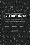 I Am Not Basic Bergamotlu Siyah Çay Müslin Çay Poşeti