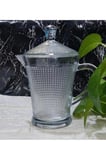 Elyra Cam Sütlük & Yağdanlık – Kapaklı Şeffaf Cam Sürahi 500 ml