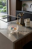 Beloria Ayaklı Cam Kase 6'lı Set 10 cm Şeffaf Sunum ve Çerezlik Kasesi