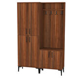 Rose-1-4 Dolaplı Ayakkabılık Vestiyer Portmanto RS05