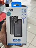 ROSE TEKNOLOJİ HIZLI ŞARJ DESTEKLİ LIGTNING/ TYPE-C KABLOLU DİGİTAL GÖSTERGELİ PD 22.5W POWERBANK