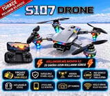 ROSE TEKNOLOJİ S107 KATLANABİLİR   2 KAMERALI FPV CANLI GÖRÜNTÜ AKTARIMLI 2 BATARYALI VE TAŞIMA ÇANTALI DRONE ( tablet standı hediyeli )
