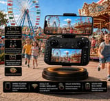 S22 MAX DRONE EKRANLI KUMANDA TEK TUŞLA GELME ÇİFT BATARYALI UYGULAMA KONTROLLÜ TAŞIMA ÇANTALI DRONE ( laptop ve tablet standı hediyeli )