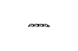 Royal 565400 Emme Manifold Contası Bravo Doblo Linea 1.6 Multijet Dizel Kaucuk Kaplı Sac 46816020