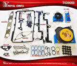 Royal T629008 Motor Takım Conta VIctor Keçeli S.K.C Hariç Transit V347 11-14 V363 14-Ranger 12-2.2TDCI 155PS Euro 5 Arkadan İtişli BK3Q6008AA