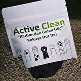 Active Clean Hindistan Cevizli Organik Kedi Kumu Koku Giderici 25 Gr