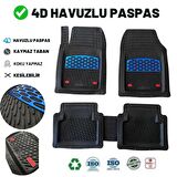 Skoda Kamiq 2021 4D HAVUZLU ÜNİVERSAL YENİ NESİL PRO PASPAS SİYAH - MAVİ