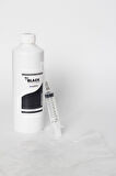 TECPRİNT Epson Uyumlu L386 500 ML Siyah Renk Muadil Mürekkep+Enjektör+Eldiven