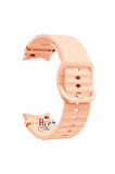 Samsung Galaxy Watch 5 Pro 45 mm ile Uyumlu Kavisli Spor Kordon