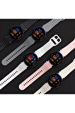 Samsung Galaxy Watch 7 44 mm İle Uyumlu Kavisli Spor Silikon Kordon