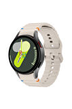 Samsung Galaxy Watch 6 40 mm İle Uyumlu Kavisli Spor Silikon Kordon
