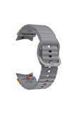 Samsung Galaxy Watch 6 47 mm İle Uyumlu Kavisli Spor Silikon Kordon