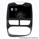 Araç Multimedya Renault Clio 4 Android 12 Carplay 4Gb Ram + 64Gb Hdd 2012-2015 Navigasyon Ekran MYW