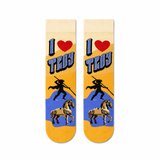 Carnaval I Love Türkiye Truva Atı Unisex Soket Çorap