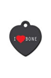 I Love Bone Kalp Kedi Köpek Künyesi Large