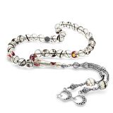 Kararmaz Metal Püsküllü Kişiye Özel Saç Teli İçerir Tesbih