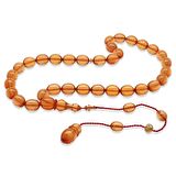 Sistemli Her Bir Tanesi Usta işçilikli Özel Kesim Turuncu Katalin Tesbih