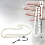 Deve Kemiği Tesbih - Kararmaz Metal Arnavut Püsküllü - Kapsül Kesim