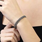 El İşçiliği Zarif Tasarım 1000 Ayar Gümüş Kazaz Kadın Bileklik