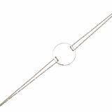 Silver Renk Kişiye Özel İsim Yazılı 925 Ayar Gümüş Kadın Bileklik