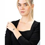 Silver Renk Kişiye Özel İsim Yazılı 925 Ayar Gümüş Kadın Bileklik