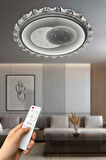 Rena Plafonyer Kumandalı Led Avize