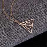 HARRY POTTER ÖLÜM YADİGARLARI DEATHLY HALLOWS KOLYE