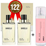 Parfüm 122x2(2ADET) Kadın Oriental 50 ml Edp + no122 Kadın Bodymist 200 ml edt Rsaf122-122-122-122
