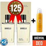 Parfüm 125x2 (2adet) Oriental 50 Ml Edp + Oriental Deodorant Kadın 150 Ml