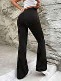 Rose's Boutiqe All About Women Kadın Bel Detay Ispanyol Paça Dalgıç Pantolon