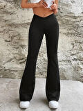 Rose's Boutiqe All About Women Kadın Bel Detay Ispanyol Paça Dalgıç Pantolon