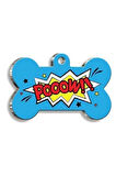 Pooow Kedi Köpek Künyesi Small: 2,1 x 3,1 cm.