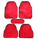 KINGUYUMLU KIRMIZI RENK  EKONOMİK OTO HALI PASPAS