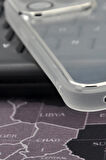 iPhone 12 Pro Uyumlu Gri Kenarlı Renkli Yarı Şeffaf Kapak Kılıf Kamera Lens Korumalı