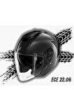 Rs Jet Carbon Skın Açık Kask