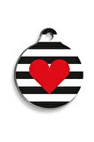 Red Heart Yuvarlak Kedi ve Köpek Künyesi Small: 2,5 cm.