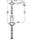 BANYO LAVABO KISA MAT BAKIR BATARYA
