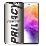 Samsung Galaxy A73 İle Uyumlu Hayalet Ekran Koruyucu Mat Seramik Hayalet