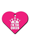 I'm The Queen Geniş Kalp Kedi Köpek Künyesi