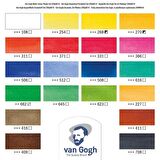Van Gogh SULUBOYA TABLET SET 18 + 2 AD. 10 ML TÜP (PLASTİK KUTU)