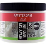 Amsterdam Heavy gel medium matt 020 jar 500 ml