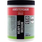 Amsterdam Heavy gel medium gloss 015 jar 1000 ml