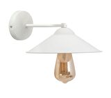 Rsylight Retro Dekoratif Metal Retro Salon - Yatak Odası Duvar Beyaz Aplik 