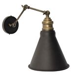 Rsylight Retro Metal Eskitme Salon - Yatak Odası Duvar Mafsallı Aplik 