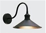 Rsylight Retro Metal Dekoratif Salon - Yatak Odası Duvar Siyah Aplik 41 cm 