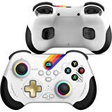 Ozmik Z01-S Desenli kablosuz Gamepad Joystick Nintendo Switch/PS3/PS4/Android/iOS/PC Oyun Kumandası 