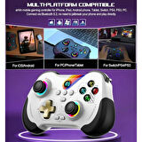 Ozmik Z01-S Desenli kablosuz Gamepad Joystick Nintendo Switch/PS3/PS4/Android/iOS/PC Oyun Kumandası 