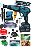 RETOOLS ŞARJLI YÜKSEK BASINÇLI ARAÇ YIKAMA MAKİNESİ: KÖMÜRSÜZ MOTOR MAKSİMUM GÜÇ!
